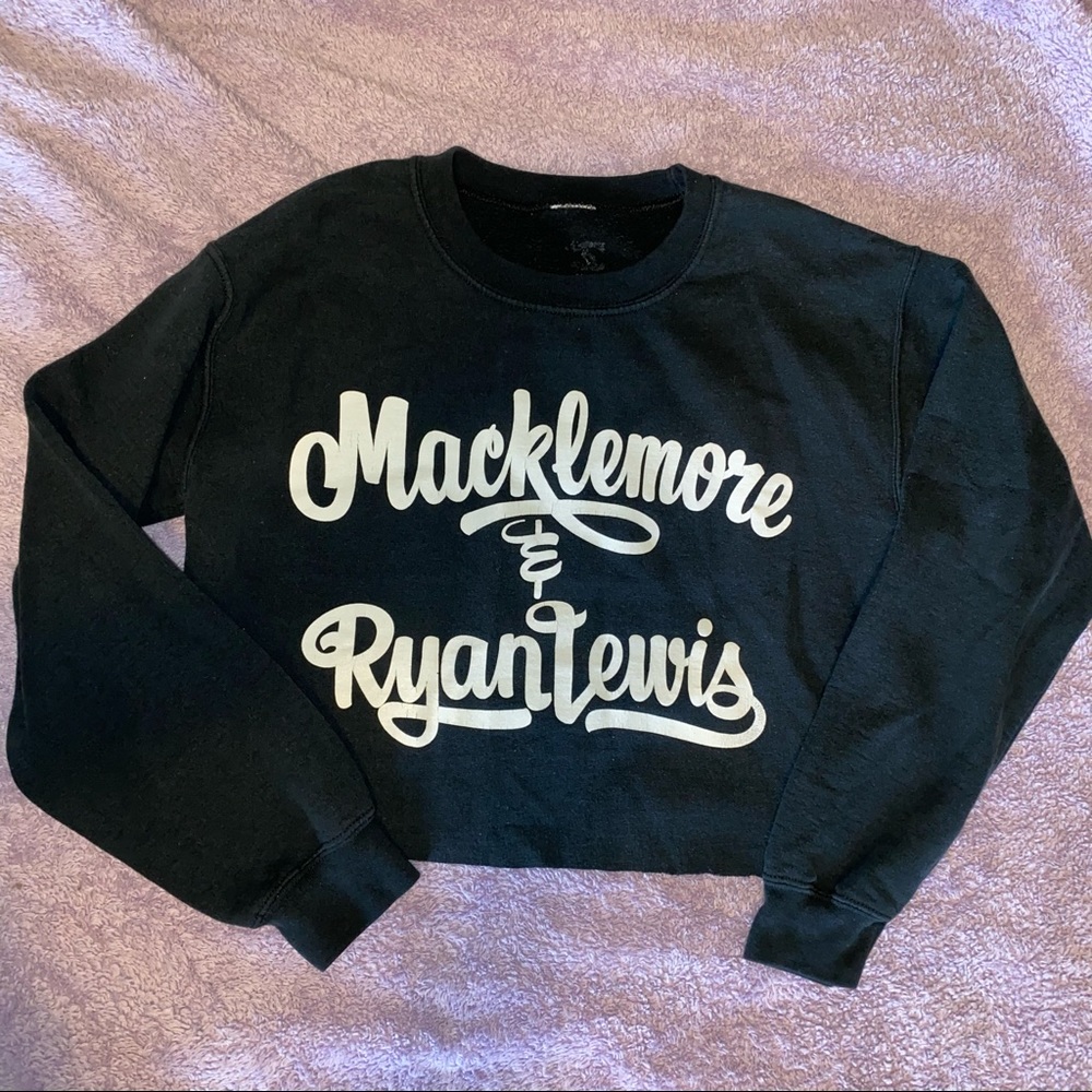 Macklemore & Ryan Lewis cropped crew neck